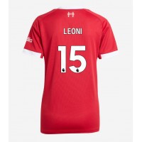 Stroje piłkarskie Liverpool Giovanni Leoni #15 Koszulka Podstawowej dla damskie 2025-26 Krótki Rękaw
